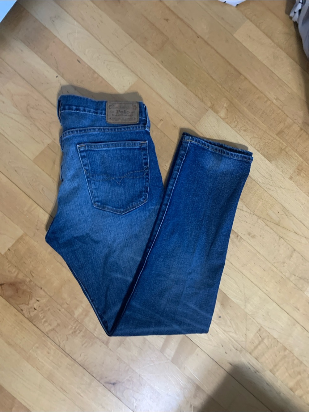 Polo by Ralph Lauren Women's Dark Blue Skinny Jeans